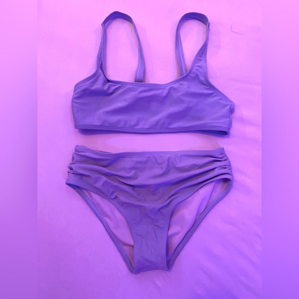 light blue Shein bikini